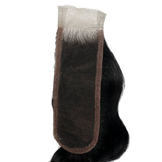 Jet Black Body Wave 2x6 HD Lace Closure
