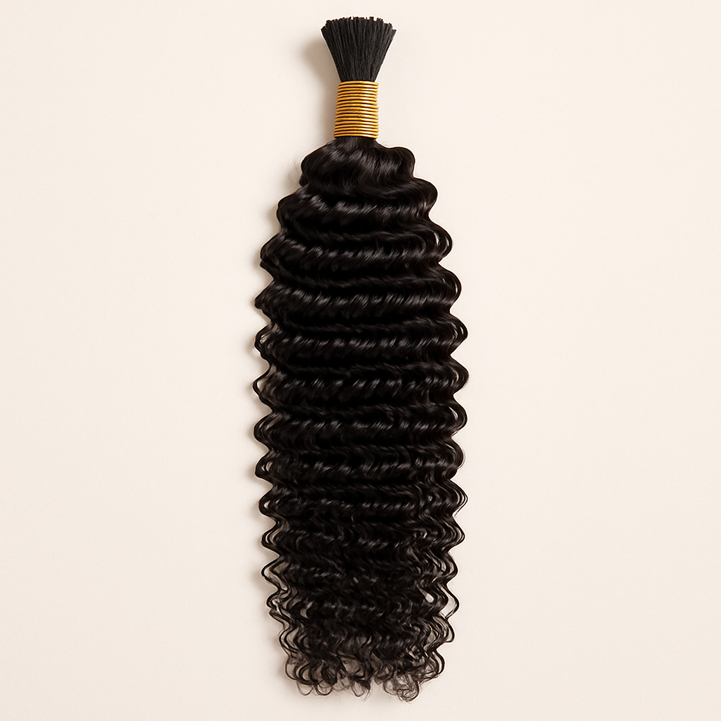 Super Virgin Bulk Hair – Deep Curly