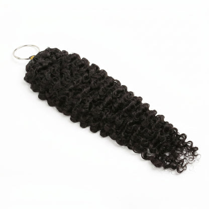 20" Burmese Curly Feather Crochet