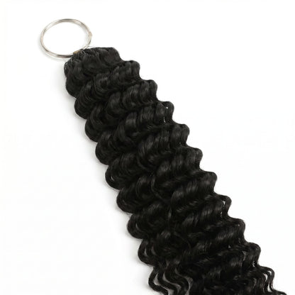 20" Deep Wave Feather Crochet