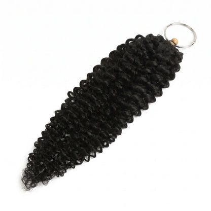 20" Water Wave Feather Crochet