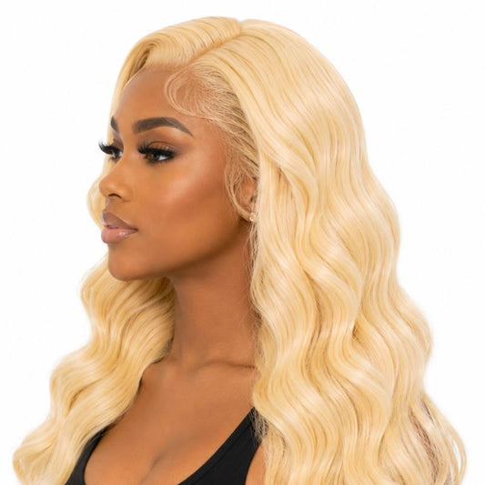 Blonde Body Wave Transparent Full Lace Wig