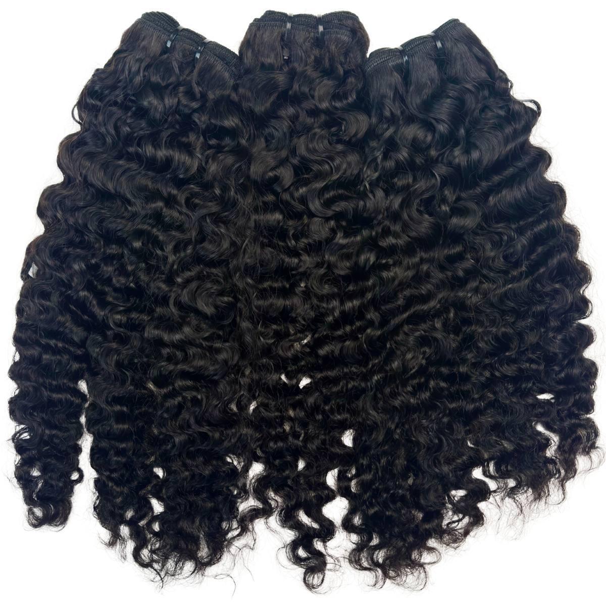 Burmese Curly 100% Human Hair Bundle Set