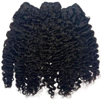 Burmese Curly 100% Human Hair Bundle Set