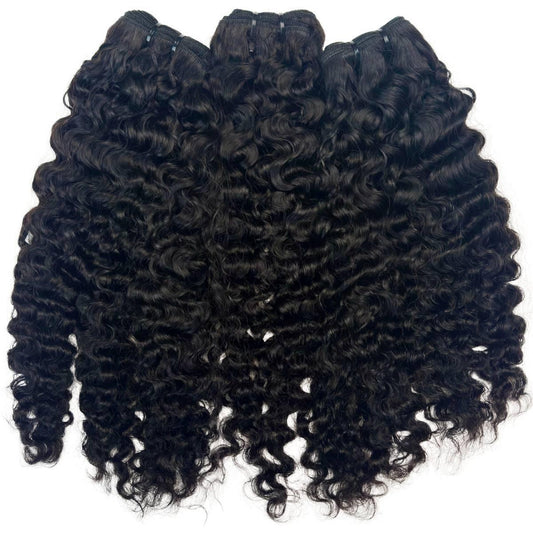 Burmese Curly 100% Human Hair Bundle Set