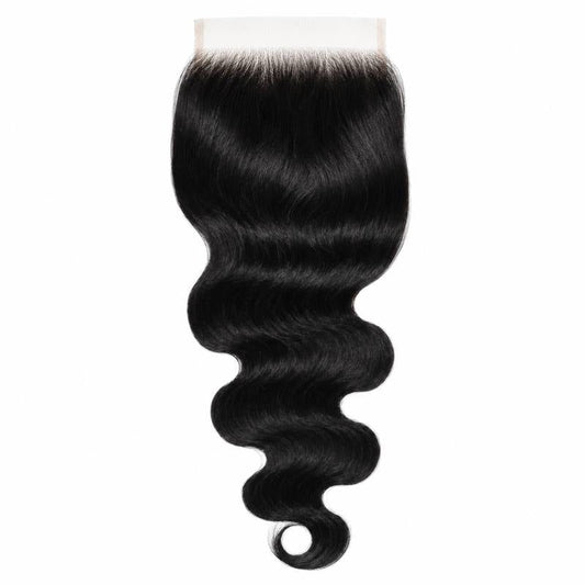 Jet Black Body Wave 6x6 HD Lace Closure