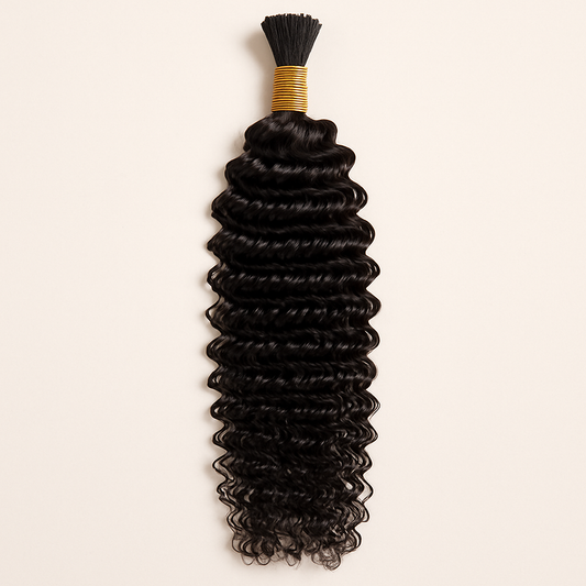 Super Virgin Bulk Hair – Deep Curly
