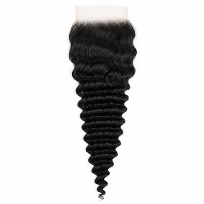 Deep Wave 5x5 Transparent Lace Closure
