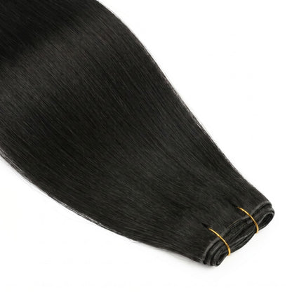 Jet Black Invisible Clip-ins