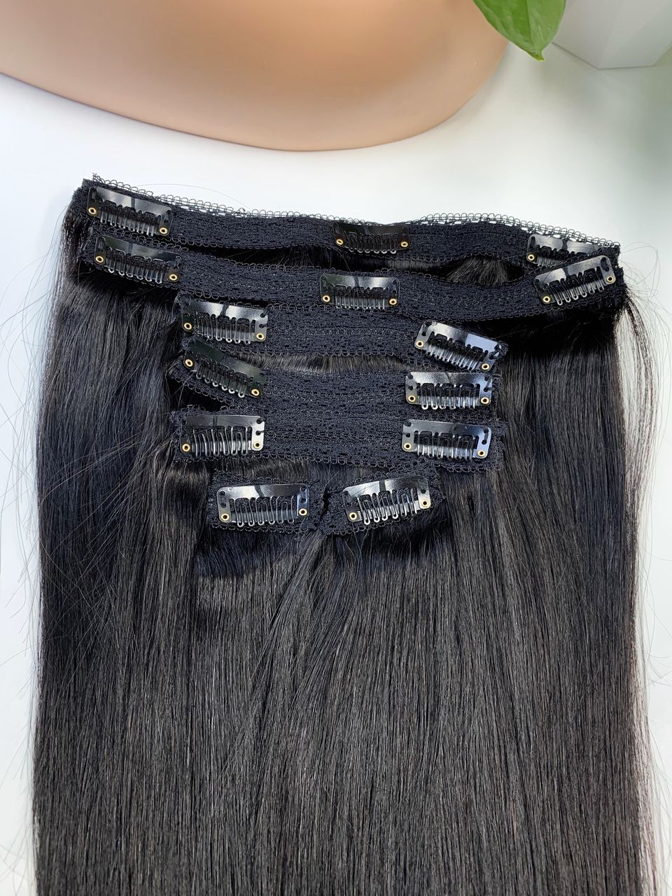 Super Virgin Seamless Clip-In Hair Extensions - Loose Deep Wave