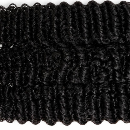 Raw Burmese Curly Human Hair Bundle Set