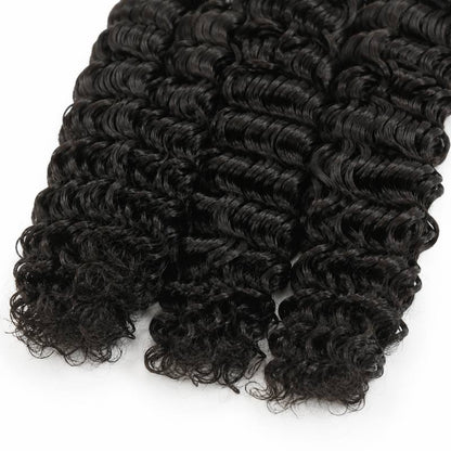 Raw Burmese Curly Human Hair Bundle Set