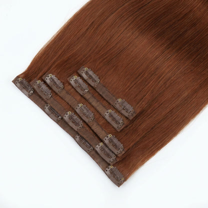 Rich Copper Auburn Invisible Clip-ins