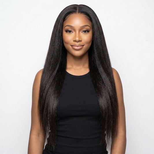 Yaki Straight 13x4 HD Lace Frontal
