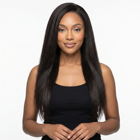 Yaki Straight 13x4 Transparent Lace Frontal