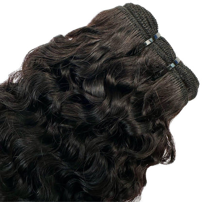 Burmese Curly 100% Human Hair Bundle Set