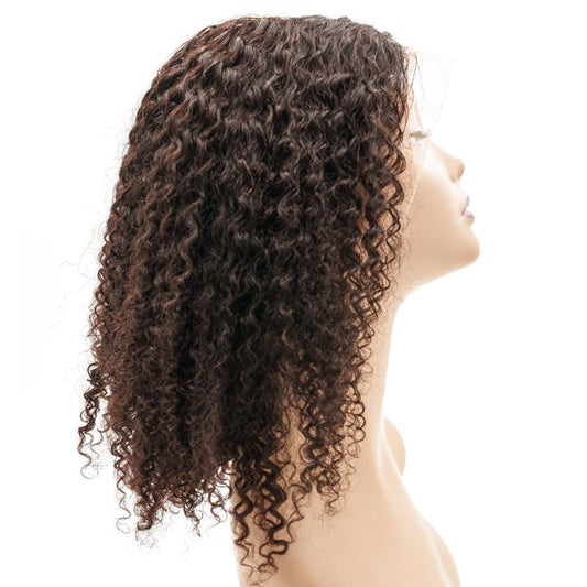 Coffee 13x4 Transparent Lace Front Bob Wig